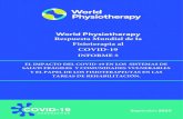 World Physiotherapy Respuesta Mundial de la Fisioterapia ......2020/10/19  · Fisioterapia al COVID-19 INFORME 5 Documentos informativos de la World Physiotherapy Los documentos informativos
