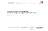 Grüner Wasserstoff: Internationale Kooperations- potenziale ......Miha Jensterle, Jana Narita, Raffaele Piria (adelphi), Berlin Jonas Schröder, Karoline Steinbacher (Navigant), Berlin