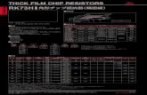 THICK FILM CHIP RESISTORS RoHS 角形面実装抵抗器 ......THICK FILM CHIP RESISTORS RK73H 角形チップ抵抗器（精密級） 構造図 外装色：黒（1F, 1H）, 青（1E,
