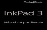 Návod na používanie - PocketBooksupport.pocketbook-int.com/fw/740/u/5.20.1010/...OOOOO 3 Book Store 28 Prehliadač 31 Zvukové knihy 32 Kalkulačka34 Kalendár a hodiny 34 Hry 34