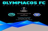 Thursday 12.3.2020 ROUND OF 16 - Olympiacos F.C. · 2020. 3. 12. · ΧΩΡΑ: ΑΙΓΥΠΤΟΣ ΥΨΟΣ: 1.91 26 Cafú Midfielder ΗΜ. ΓΕΝΝΗΣΗΣ: 26 ΦΕΒΡΟΥΑΡΙΟΥ