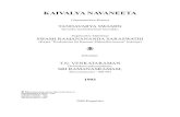 KAIVALYA NAVANEETA - Elisapentmant/Kaivalya Navaneeta.pdf · 2011. 10. 23. · JOHDANTO Kaivalya Navaneeta on laajalti tunnettu Advaitan klassikko tamilin kielellä.Navaneeta tarkoittaa