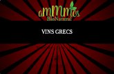 VINS GRECS · 2018. 11. 14. · Les vins issus de cépages grecs qui montent, avec comme pionniers les cépages -vedettes déjà reconnus du vignoble grec, offrent aux oenophiles