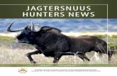 JAGTERSNUUS HUNTERS NEWSjagtersnuus • hunters news 2020 | volume 37 content • inhoud voorwoord 3