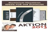 RZ Broschuere Klauke Aktion13 - F.M.B. Bauernschmidt...WSG VSG 12 Elegante Edelstahlelemente für moderne Optik HTA 1913 mit Seitenteil, ISO-Verglasung plan Außen: VSG 6 mm Innen: