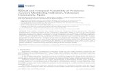 Spatial and Temporal Variability of Posidonia oceanica Monitoring … · 2020. 11. 21. · oceanica Monitoring Indicators, Valencian Community, Spain Yolanda Fernández‐Torquemada