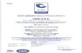 VSDC S.A.S. - NumRot · 2020. 3. 17. · VSDC S.A.S. Carrera 43DD No. 8 - 42 Medellín, Antioquia, Colombia . ha sido auditado y aprobado con respecto a los requisitos especificados