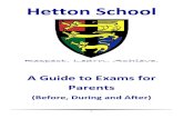 Hetton School...brilliant for brains! They should avoid caffeine and energy drinks, it makes stress worse and it dehydrates their brains, just drink water. It rehydrates the brain