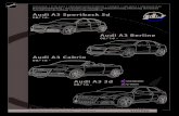 Audi A3 Cabrio - GDW Trekhaken · 2020. 1. 30. · Audi A3 berline + Sportback 5D + Cabrio + 3D mADe by belGium ec AppROvAl N° Ref N° SeRie N° D 10,05 D = max kg x max kg x 0.00981