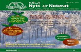 NR 3–4 • 2012 Nytt Noterat2012/03/04  · Martin Forsius, vid det finska forskningsinstitutet SYKE, pekade på att man måste väga in samtliga faktorer i beräkningarna, det vill