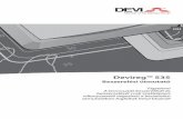 Devireg™ 535 - DEVI beltéri és kültéri fűtőkábelekfutokabelek.hu/wp-content/uploads/2018/02/DEVIreg-535-beszerelesi-utmutato.pdfAz EN/IEC 60335-1 és EN/IEC 60335-2-96 szabvány