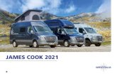 JAMES COOK 2021 - Westfalia Mobil...James Cook à rehausse fixe en PRV, également proposé avec quatre places de couchage et quatre places assises. Tous les modèles ont en commun