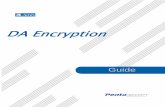 DA Encryption...데이터 해쉬 3. 특징 da는 다음과 같은 특징을 가집니다. db 내에서 빠른 암/ =호화 성능 네트워크 구간의 안정성 장 안전한 키