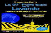 de la Lavande - Site officiel de l'office de tourisme Provence ......Alexandra David-Neel. Avant les animations liées à la célébration de son anniversaire à l’automne prochain,