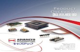 BGAソケットシステム 基板対基板コネクタ ソケット ... - …We specialize in IC sockets, package conversion adapters, and PC board connectors, pro- duced with the