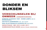 Donder en Bliksem - Hamradio · 2011. 6. 24. · Nieuwe norm bliksembeveiliging Europese norm EN-62305 als Belgische Norm beschikbaar. externe bliksembeveiliging (bescherming van