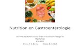 Nutrition en Gastroentérologie - CHUV...36% 26% 23% 19% 13% 11% Vagianos K, JPEN 2007 Corrélation significative entre les apports alimentaires et les taux pour la vitamine B12, folate,