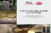 FRP FRP- -FRCM-CRM FRCM-CRM SYSTEM - G&P INTECHgpintech.com/wp-content/uploads/2020/11/FRP-FRCM-CRM... · 2020. 11. 2. · FRP SYSTEM ® Sistemi di rinforzo strutturale FRP con compositi