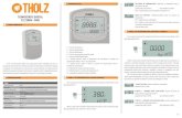 TERMOSTATO DIGITAL TLZ1204N – P685 - Irmãos Salfatis · 2019. 9. 5. · 1/3 TERMOSTATO DIGITAL TLZ1204N – P685 1. CARACTERÍSTICAS O TLZ é um termostato digital com programador
