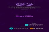 Excalibur Global Financial Holdings Limited · 2019. 5. 31. · Excalibur Global Financial Holdings Limited (Incorporated in the Cayman Islands with limited liability) Stock Code: