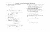 Chapter 5 Trigonometric Functions - MathBreezemathbreeze.com/m14/problemSetsAndVideos/000/sol_ch05.pdf · 2019. 3. 4. · 454 Chapter 5 Trigonometric Functions Copyright © 2015 Pearson