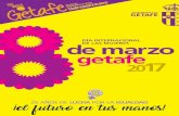 5 DÍA INTERNACIONAL 5 de marzo - Getafemuseo.getafe.es/.../Getafe_14_2017-03_DiaDeLaMujer.pdf · 2020. 8. 30. · Promueve: Consejo Sectorial de Mujer e Igualdad y Ayuntamiento de