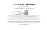 ACADEMIC JOURNAL 13-4... · 2019. 4. 29. · Turkish Studies ACADEMIC JOURNAL EĞİTİM BİLİMLERİ EDUCATIONAL SCIENCES Turkish Studies Dergisi, üç ayda bir yayınlanan uluslararası