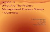 Project Management CSC 310 Spring 2018 Howard Rosenthal...Effective Project Management - Traditional, Agile, Extreme 7TH Edition Authors: Robert K. Wysocki ... Project management processes