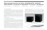 Development of the SANUPS A22A Modular Uninterruptible ... · Modular Uninterruptible Power Supply 1. Introduction In recent years, due to the advancement of information and communications