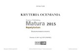 KO - Matura 2015 Repetyt. Poz. podst. · 2018. 9. 16. · Express Publishing & EGIS– Kryteria oceniania + + JĘZYKOWYCH