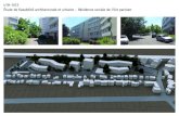 Étude de faisabilité architecturale et urbaine - Résidence ......Surface plancher totale (m²) 3800 1052 Commerces à RDC 450 0 Parkings à RDC 0 0 Logements à RDC 185 263 Nbr