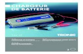 CHarGeur d e batterie - Kompernass · 2019. 12. 17. · Type de batterie : Batterie plomb-acide 6 V 1,2 Ah - 14 Ah Batterie plomb-acide 12 V 1,2 Ah - 120 Ah Type de protection du