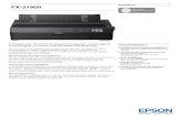 FX-2190II - CNET Content · 2018. 4. 18. · FX-2190II LIEFERUMFANG Treiber und Hilfsprogramme (CD) User guide Netzkabel Farbband VERBRAUCHSMATERIAL Epson SIDM Black Farbbandkassette