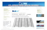 indoutamametalworks.com/steel-deck-1000.html 1/10 · 2018. 12. 18. · lengkungpermeternya,tks. 27Jun12, 5:01PM RUSTAM:Selamatsore, mohondiemailkanharga ... keretakan lantai beton