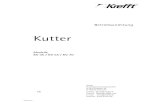 Kutter - Krefft...Krefft Großküchentechnik GmbH In der Graslake 35 D-58332 Schwelm CE Telefon (02336) 4289-0 Telefax (02336) 4289-101 E-mail info@krefft.de Internet