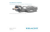 D.0024710003 - KRACHT GmbH...D.0024710003 Instrucciones de manejo (Traducción) Bomba de ruedas dentadas KF 2,5 - 630 88024710003-28 Spanisch 2020-06-15