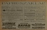 ~~a papír szaklapepa.oszk.hu/02700/02708/00024/pdf/EPA02708_papir_szaklap... · 2015. 6. 30. · 12, szám g VIII. évfolyam. ~~a Budapest, 1906. deczember 15. papír-szaklap SZAKLAP