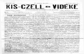 Kis-Czell, KIS-CZELLcellbibl-digit.cellkabel.hu/micro/kis-czell_es_videke/...Kis-Czell, 1905. • KIS-CZELL és VIDÉKE. Vasárnap, július 20. pénztárt, s a legválságosabb időben
