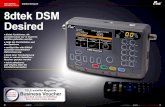 Satelliten Messgerät 8dtek DSM Desired - TELE-audiovision · 2016. 11. 15. · 8dtek DSM Desired • bietet Funktionen, die normalerweise nur in teureren Geräten gefunden werden