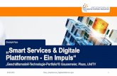 Christoph Plass „Smart Services & Digitale Plattformen - Ein ......gemäß Smart Service Welten 09.04.2019 Plass_SmartServices_DigitalePlattformen.pptx 5 Serviceplattformen/APPS