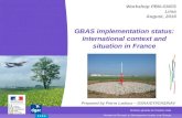 GBAS implementation status: international context and ......SESAR 15.03.06 and 15.03.07 work completion (Autumn 2016) GBAS CAT-III work will continue in SESAR 2020 (fall 2016) Page