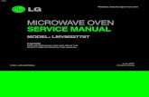 MICROWAVE OVEN SERVICE MANUAL - ApplianceAssistant.com · 2016. 2. 14. · CAUTION WARNING TO SERVICE TECHNICIANS PRECAUTIONS TO BE OBSERVED BEFORE AND DURING SERVICING TO AVOID POSSIBLE