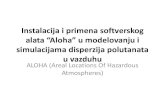 Instalacija softverskog alata “Aloha” na računaru i primena... · 2020. 3. 22. · hemikalija,međutim,ako u bazi podataka ne postoji hemi kalija koju korisnik želi odabrati