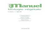 de biologie végétale - Unitheque · 2012. 6. 21. · algues vertes − beaucoup ... Ce mini-manuel de biologie végétale commence ainsi par un chapitre consacré à la discussion