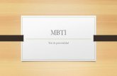 MBTI - WordPress.com · 2019. 1. 20. · MBTI. MBTI. Test de personalidad. Definición, historia, usos. •Myers-Briggs Type Indicator: test de personalidad diseñado para ayudar