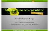 Dr. Sabin Corneliu Buragabusaco/teach/courses/interfaces/... · Interacțiune om‐calculator Dr. Sabin‐Corneliu Buraga – 2.0 Şabloane de proiectare (Jenifer Tidwell, 2005) visual
