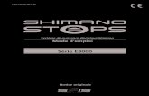 Série E8000 - Shimanosi.shimano.com/pdfs/um/UM-72F0A-001-00-FRE.pdfUM-72F0A-001-00 Mode d'emploi Notice originale Série E8000 Système de puissance électrique Shimano
