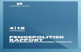 Pengepolitisk rapport 4/18 - Norges Bank · 2018. 12. 19. · NORGES BANK PENGEPOLITISK RAPPORT 4/2018 PENGEPOLITIKKEN I NORGE MÅL Pengepolitikken skal opprettholde en stabil pengeverdi