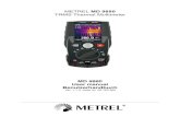 METREL MD 9880 TRMS Thermal Multimeter · 2020. 3. 30. · METREL MD 9880 Safety 5 2. Safety Symbols This symbol adjacent to another symbol, terminal or operating device indicates