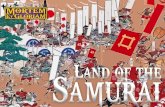Mortem et Glorian Army Lists - Land of the Samurai - Lurkio · 2020. 5. 18. · their armies. During the second half of the 16th century Japan gradually reunified under two powerful